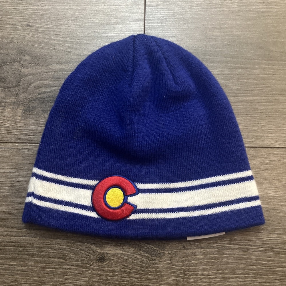 Colorado Limited Beanie Hat Blue White